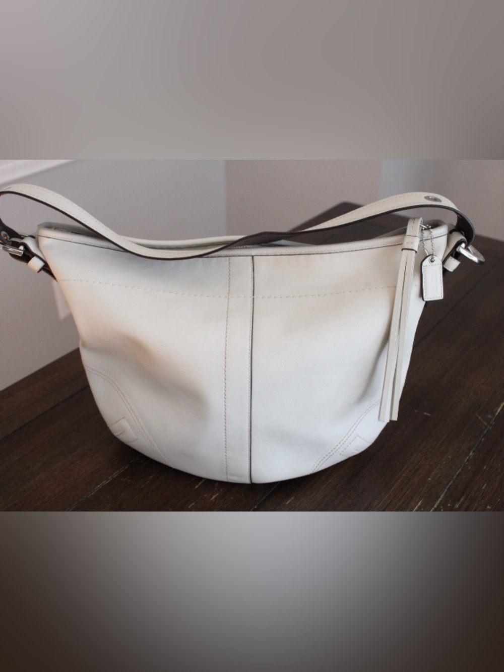 Vintage Coach y2K Soho Crescent hobo shoulder bag A803 - Picture 15 of 16